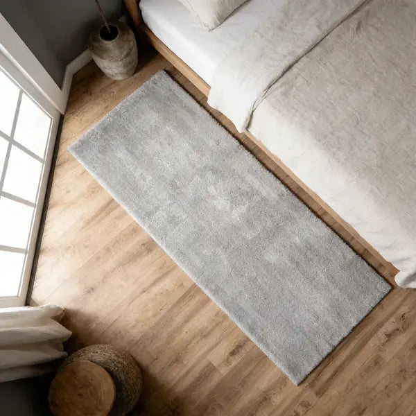 Faux Rabbit Fur Rug Thick Polyester for Luxury Living Room Scenes
