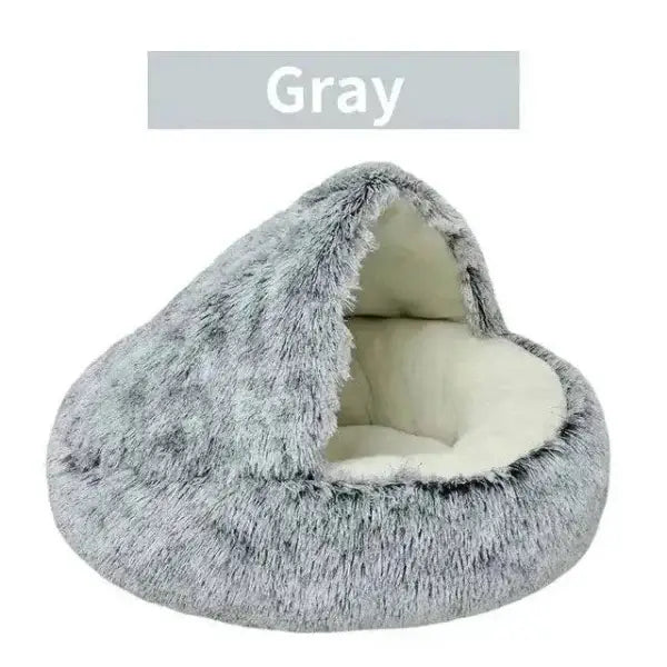 Soft Plush Calming Cat Bed for Ultimate Comfort and Relaxation - Himpall