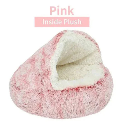 Soft Plush Calming Cat Bed for Ultimate Comfort and Relaxation - Himpall