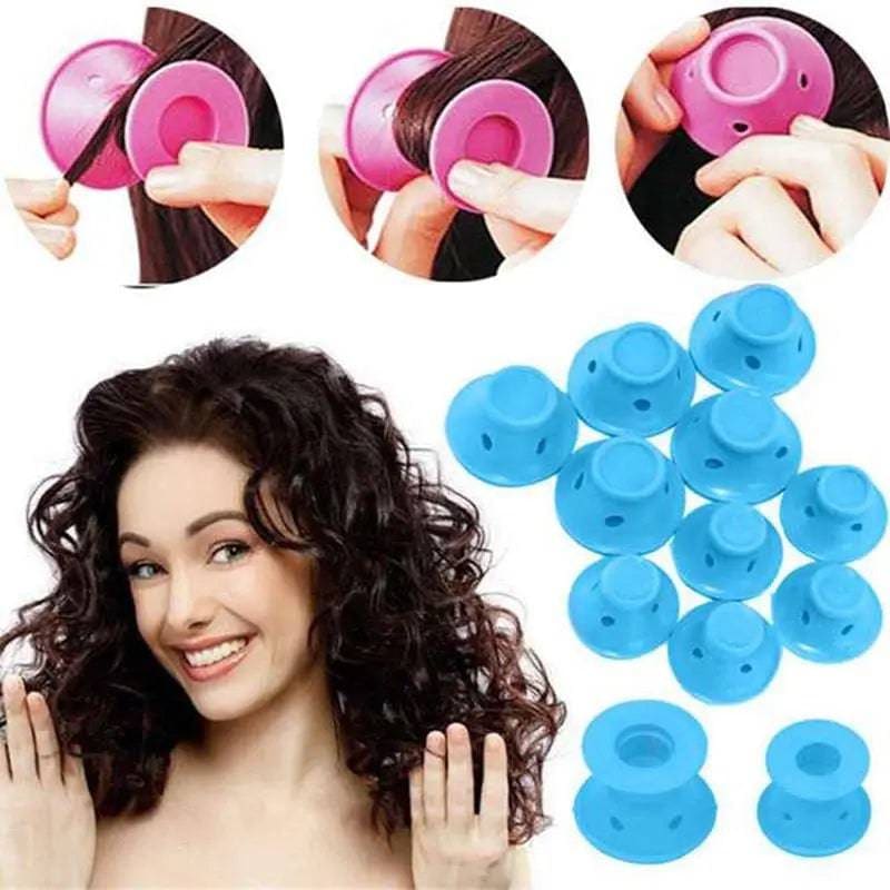 Soft Rubber Hair Rollers