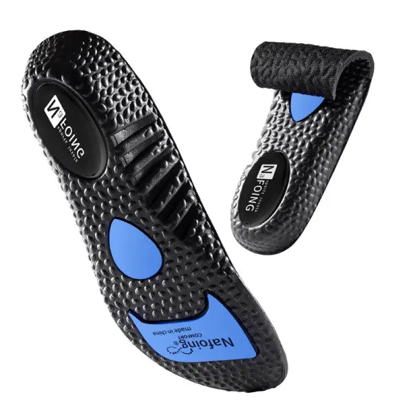 Soft-soled Sports Insoles for Men Shock-absorbing and Breathable in Summer Not Tiring To Stand for A Long Time - Black