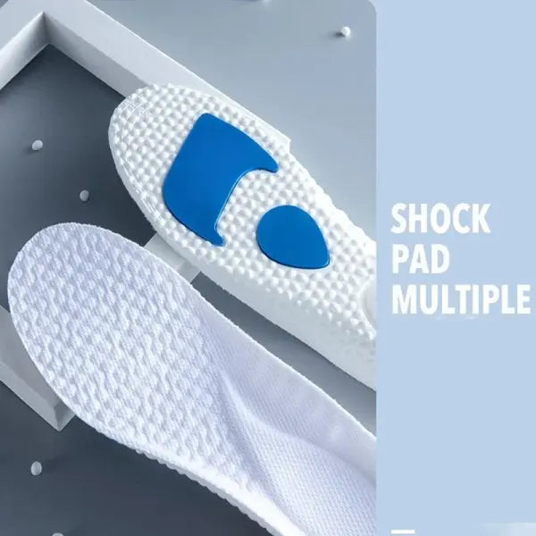 Soft-soled Sports Insoles for Men Shock-absorbing and Breathable in Summer Not Tiring To Stand for A Long Time