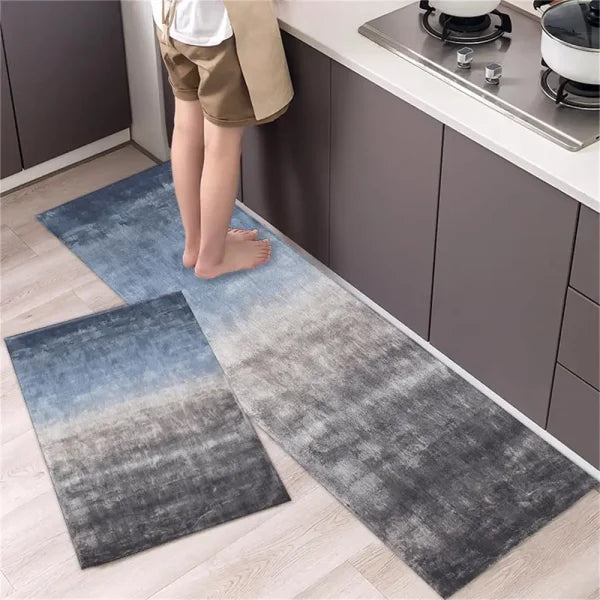 Soft Washable Kitchen Floor Mat - Anti Slip Area Rug - 1-1752 / 40cmx120cm 1pc