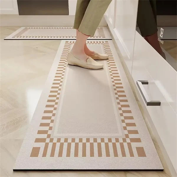 Soft Washable Kitchen Floor Mat - Anti Slip Area Rug - 1-36 / 40cmx120cm 1pc