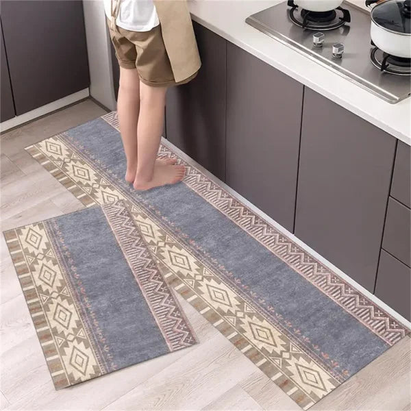 Soft Washable Kitchen Floor Mat - Anti Slip Area Rug - 1-485 / 40cmx120cm 1pc