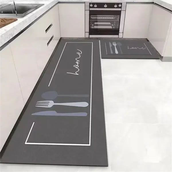 Soft Washable Kitchen Floor Mat - Anti Slip Area Rug