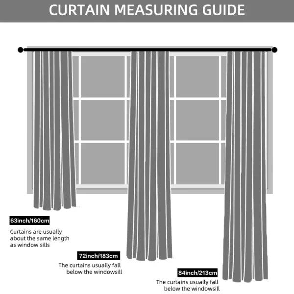 Solid Color Blackout Curtain - Room Darkening & Light Reducing Drapes