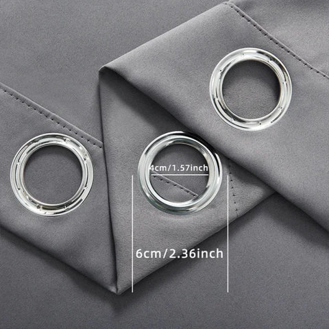 Solid Color Blackout Curtain - Room Darkening & Light Reducing Drapes