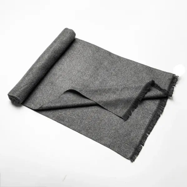 Winter Cashmere Scarf – Solid Color Pashmina Wrap for Casual & Business Wear