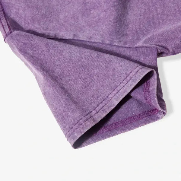 Solid Color Slim Washed T-Shirt Women Fashion Soft Cotton Tee ShirtS Casual Sport Short Sleeve Cool Retro Clothing