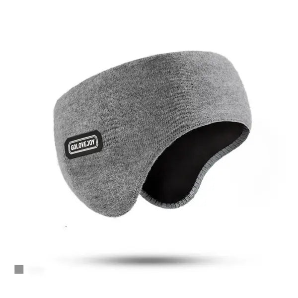 Winter Plush Earmuffs – Soft Warm Ear Covers for Women & Men Outdoor Cold-Weather Protection - grey