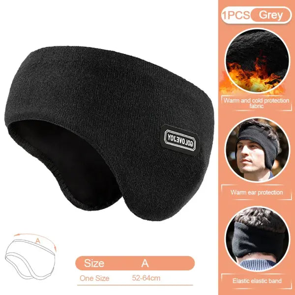 Winter Plush Earmuffs – Soft Warm Ear Covers for Women & Men Outdoor Cold-Weather Protection