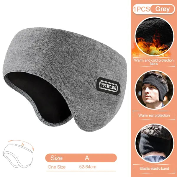 Winter Plush Earmuffs – Soft Warm Ear Covers for Women & Men Outdoor Cold-Weather Protection