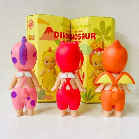 Sonny Angel Dinosaur Hippers Series – Cute Hippie Doll & Trendy Toy Ornament Gift - Himpall