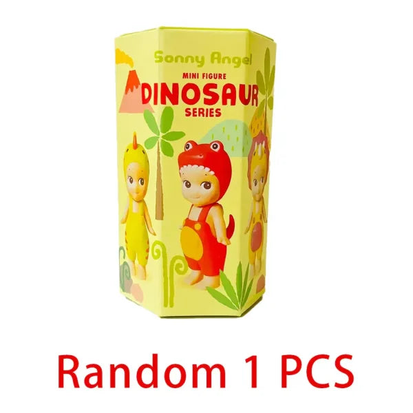 Sonny Angel Dinosaur Hippers Series – Cute Hippie Doll & Trendy Toy Ornament Gift - Himpall