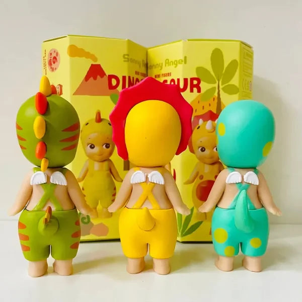 Sonny Angel Dinosaur Hippers Series – Cute Hippie Doll & Trendy Toy Ornament Gift - Himpall