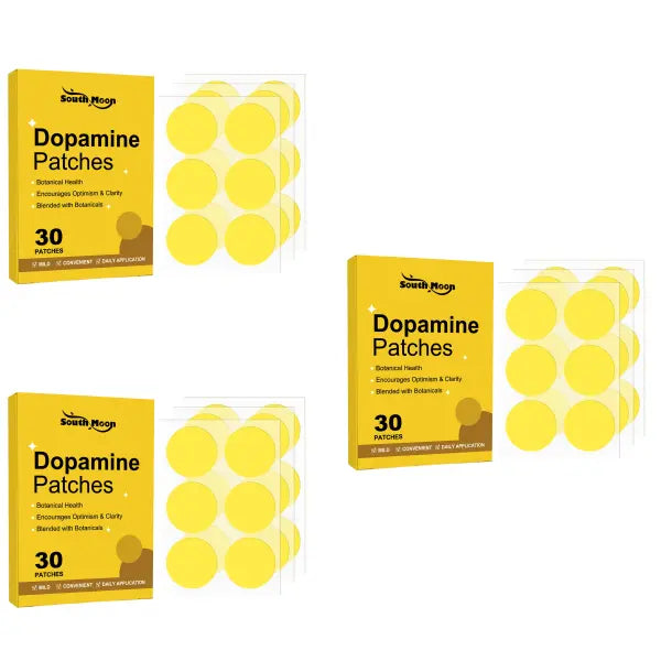 South Moon Dopamine Botanical Patches Energy Metabolism Focus - 3pcs