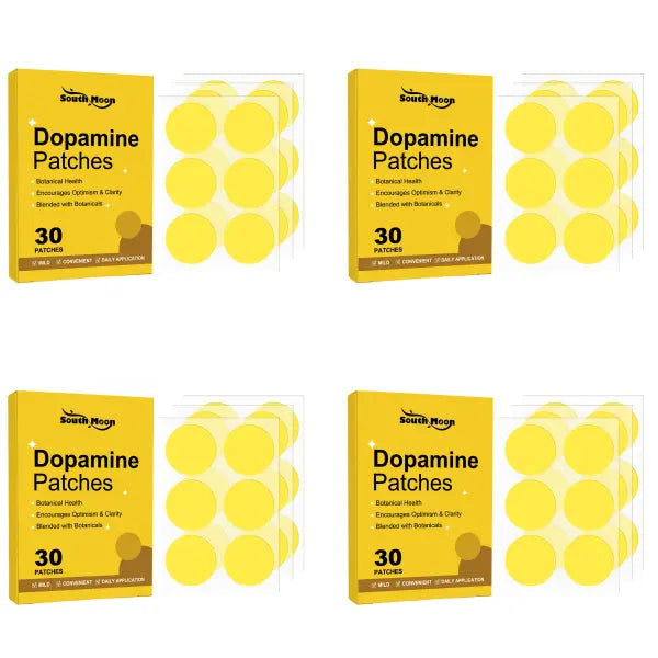 South Moon Dopamine Botanical Patches Energy Metabolism Focus - 4pcs