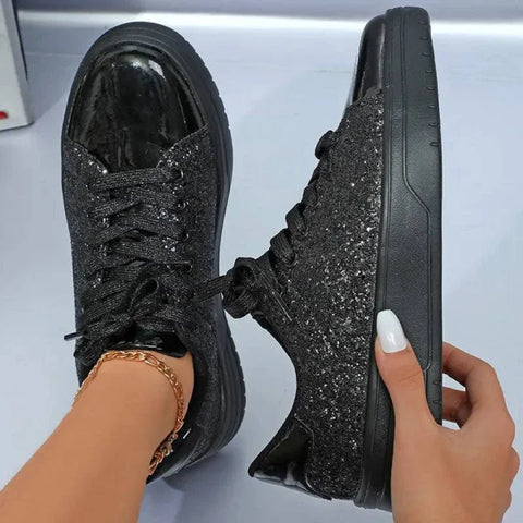 Sparkly Fashion Sneakers with Sequin Design for a Dazzling Look - Himpall