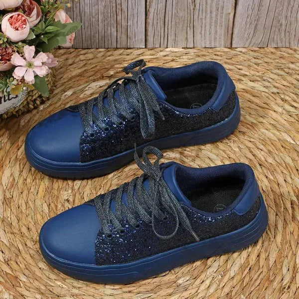 Sparkly Fashion Sneakers with Sequin Design for a Dazzling Look - Himpall