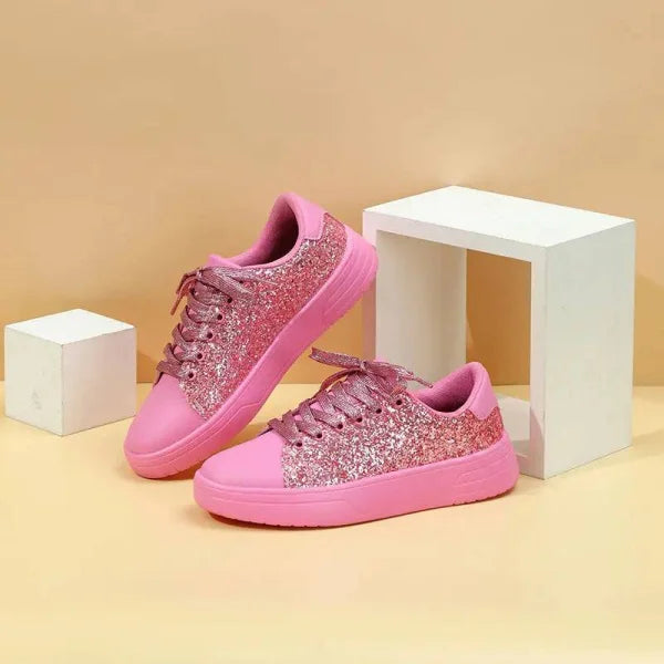 Sparkly Fashion Sneakers with Sequin Design for a Dazzling Look - Himpall