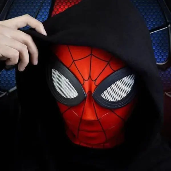 Spider Man Halloween Mask Red Roleplay Costume Accessory