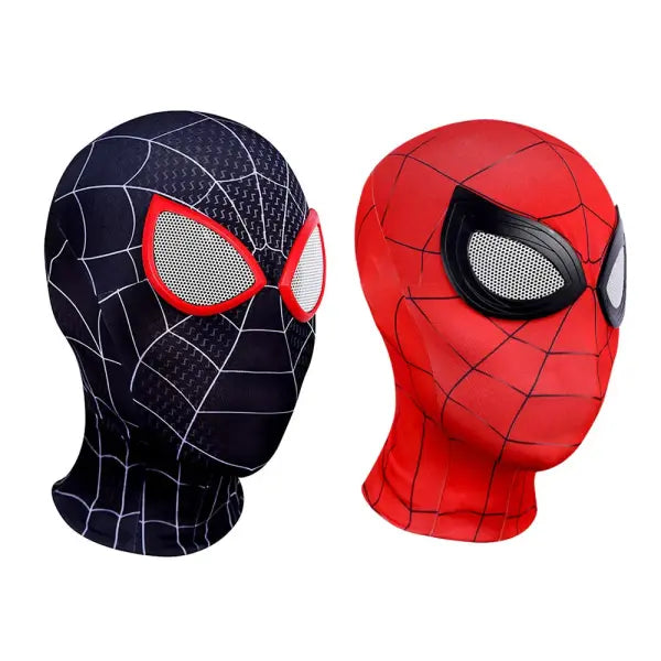 Spider Man Halloween Mask Red Roleplay Costume Accessory