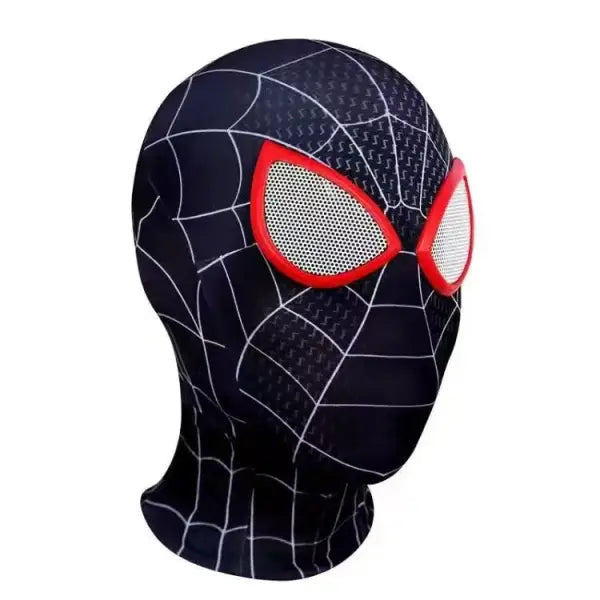 Spider Man Halloween Mask Red Roleplay Costume Accessory - C