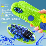 Green EVA Shock Absorption Insoles – Breathable Orthopedic Arch Support for Men & Women