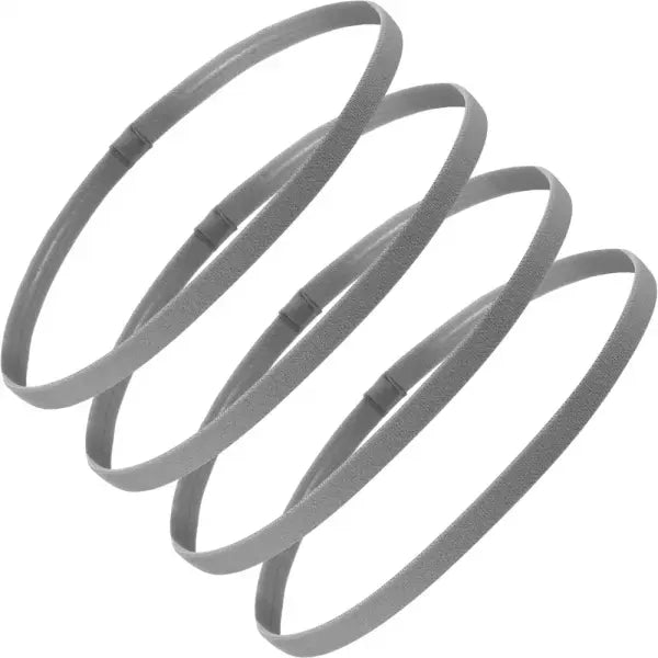 Sports Elastic Thin Headbands 4PCS Non-Slip Yoga Running Hairbands - W3 / One Size