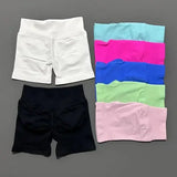 Sports Shorts Seamless 4.5’’ Low Waist – Scrunch Workout Fitness