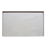 Spot Pet Mat Waterproof And Easy To Clean Silicone Dog Mat Cat Mat Square Pet Placemat Pet Supplies - Beige / Small