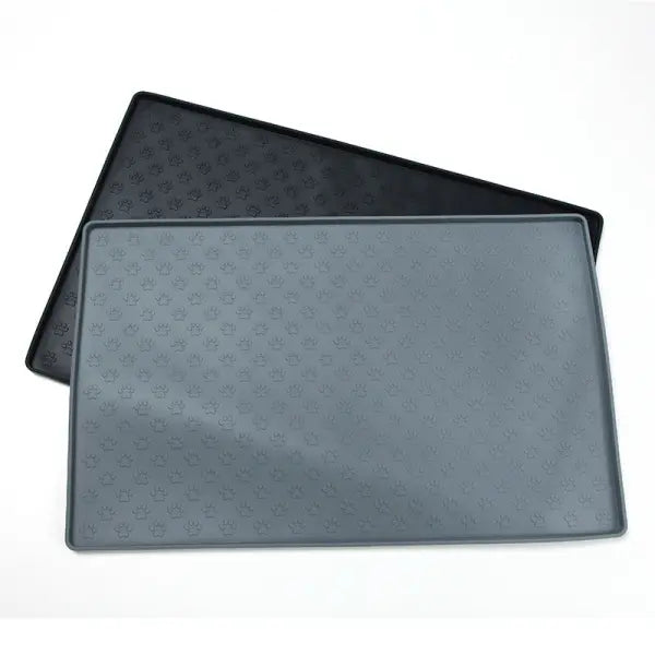 Spot Pet Mat Waterproof And Easy To Clean Silicone Dog Mat Cat Mat Square Pet Placemat Pet Supplies - Hair Remover