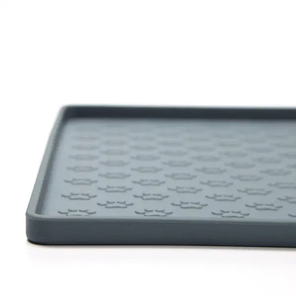 Spot Pet Mat Waterproof And Easy To Clean Silicone Dog Mat Cat Mat Square Pet Placemat Pet Supplies - Hair Remover