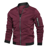 Lightweight Jacket Windbreaker Casual Zip Up Coat