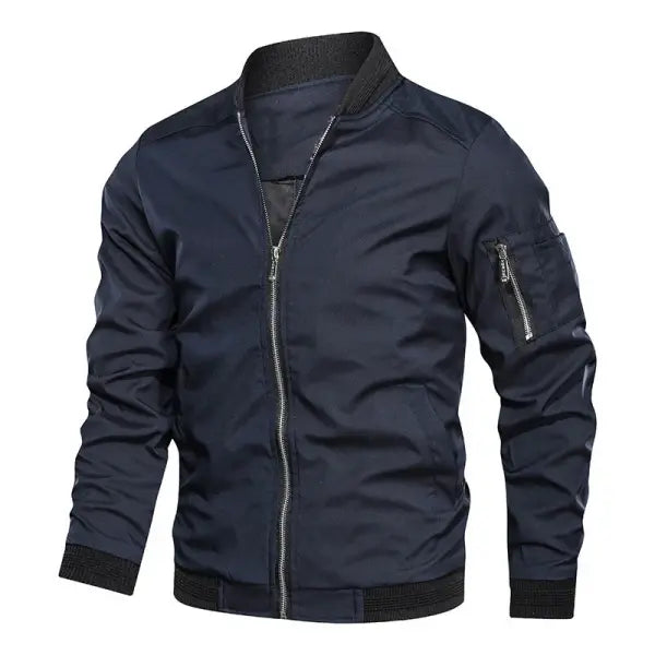 Lightweight Jacket Windbreaker Casual Zip Up Coat