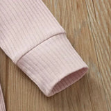 Baby Cotton Romper – Long Sleeve Spring/Autumn Jumpsuit Playsuit for Newborn Boys & Girls