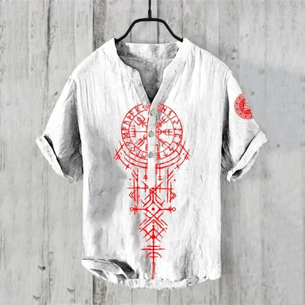 Spring & Summer Hawaiian Style Shirts – 100% Linen Casual Men’s & Women’s Tops - ARU220 / XXXL