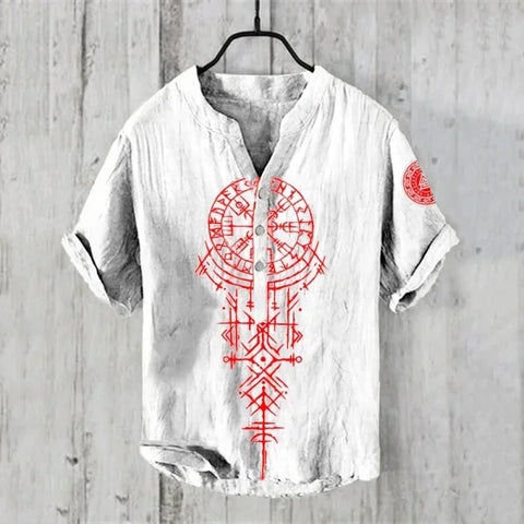 Spring & Summer Hawaiian Style Shirts – 100% Linen Casual Men’s & Women’s Tops - ARU220 / XXXL