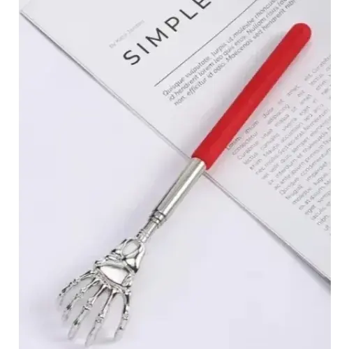 Stainless Steel Back Scratcher Telescopic Scratching Massager Extendable Itch Old Man Happy Health Products Hackle