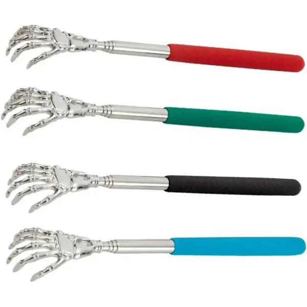 Stainless Steel Back Scratcher Telescopic Scratching Massager Extendable Itch Old Man Happy Health Products Hackle