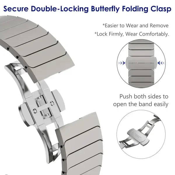 Apple Watch Stainless Steel Band Business Strap