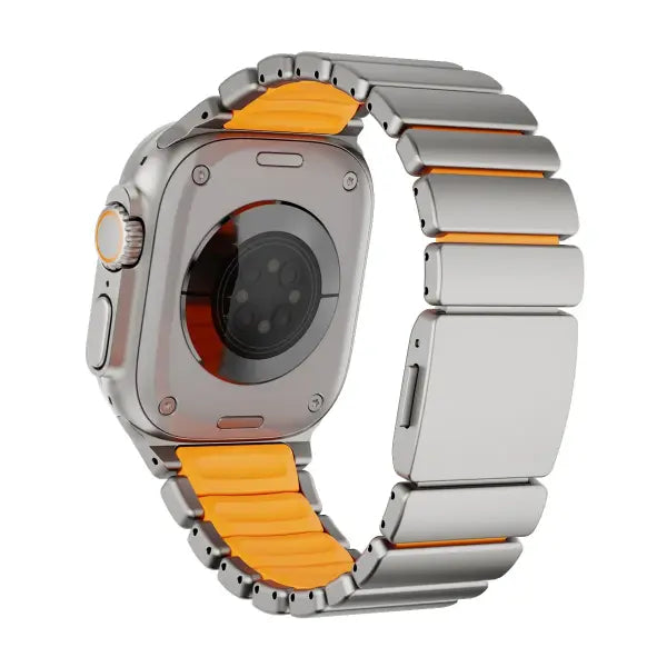 Apple Watch Stainless Steel Band Luxury Metal Bracelet for Men