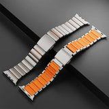 Apple Watch Stainless Steel Band Luxury Metal Bracelet for Men