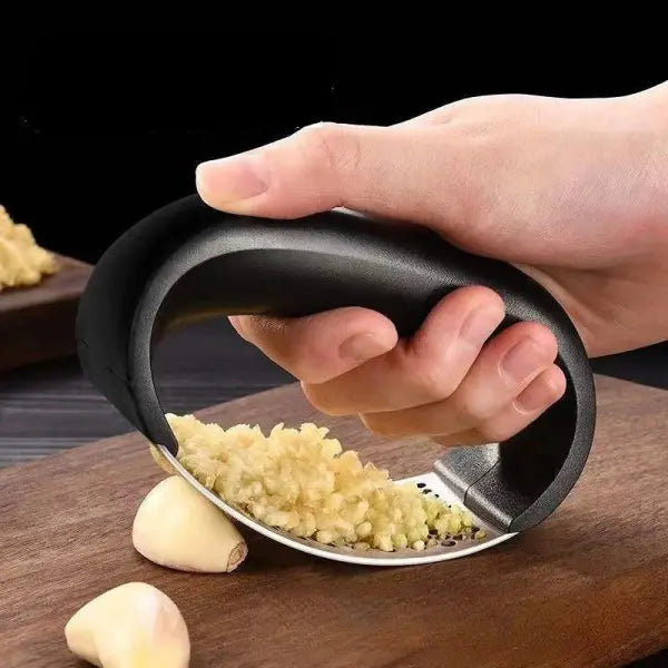 Stainless Steel Garlic Press Crusher Manual Garlic Mincer Chopping Garlic Tool Fruit Vegetable Tools Kitchen