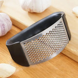 Stainless Steel Garlic Press Crusher Manual Garlic Mincer Chopping Garlic Tool Fruit Vegetable Tools Kitchen