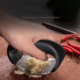 Stainless Steel Garlic Press Crusher Manual Garlic Mincer Chopping Garlic Tool Fruit Vegetable Tools Kitchen