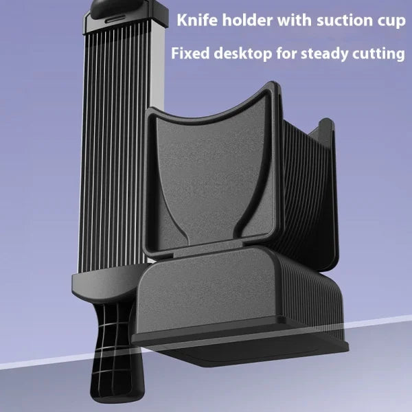 Stainless Steel Kitchen Slicer in Black and White Modern Design