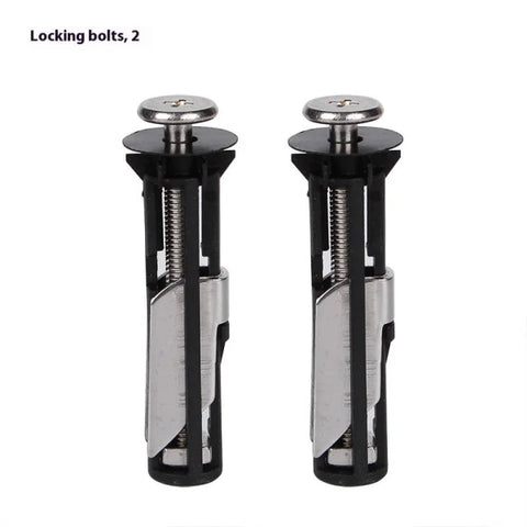 Stainless Steel Locking Screws for Toilet Trim Accessories - 2 Gaskets Are Not Included