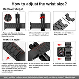 Stainless steel strap apple watch metal buckle business band